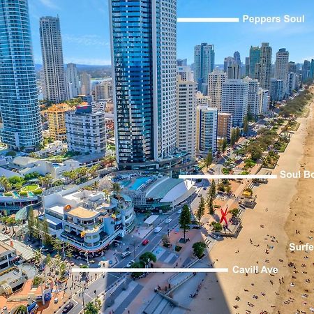 Soul Beachfront 3Brm Ocean View - Optimise Bnb Gold Coast Exterior foto